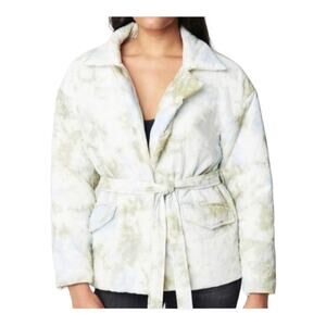 NEW Blank NYC Perfect Day Jacket Belted Puffer Winter Coat Size Medium